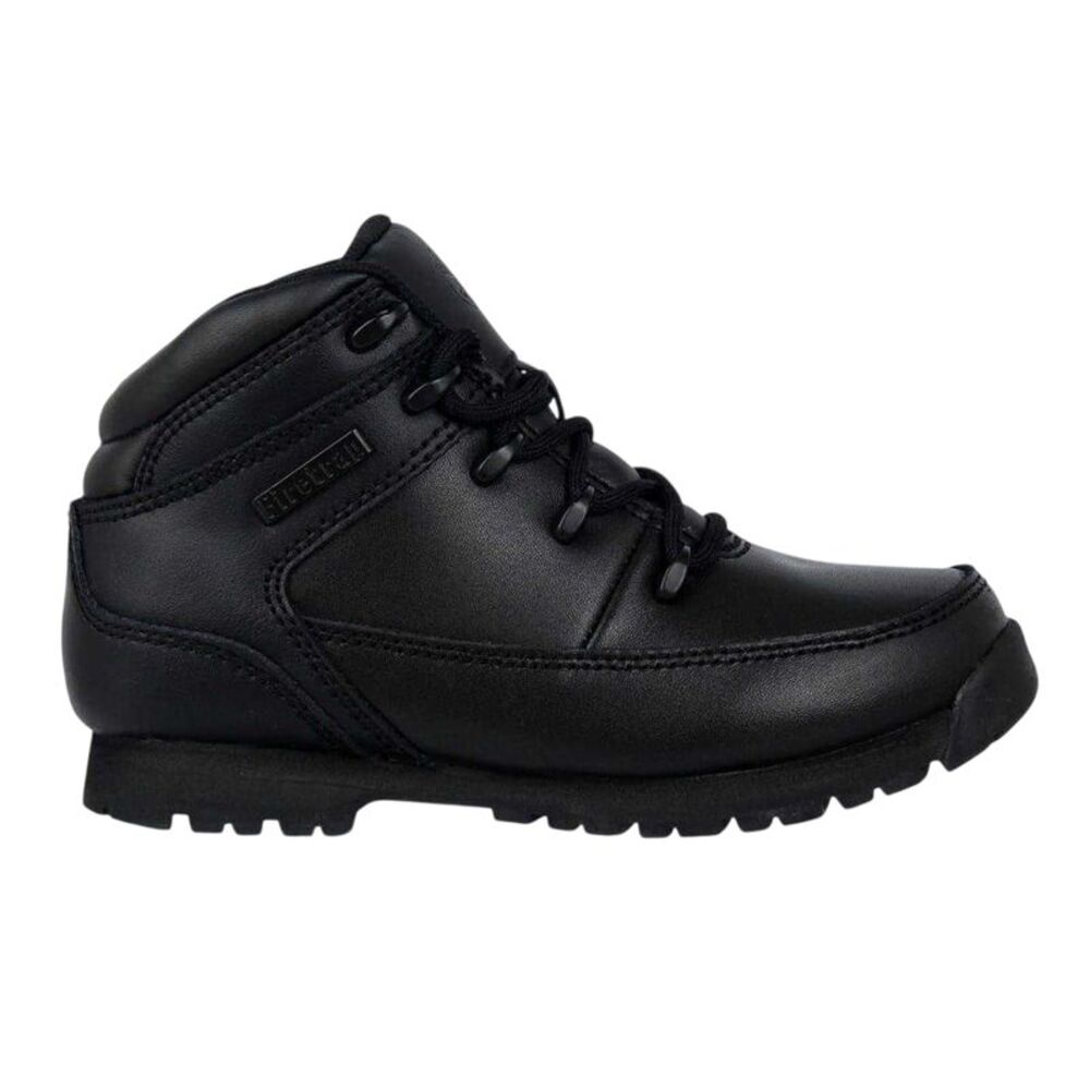 Firetrap Childrens/Kids Rhino Leather Boots / Black